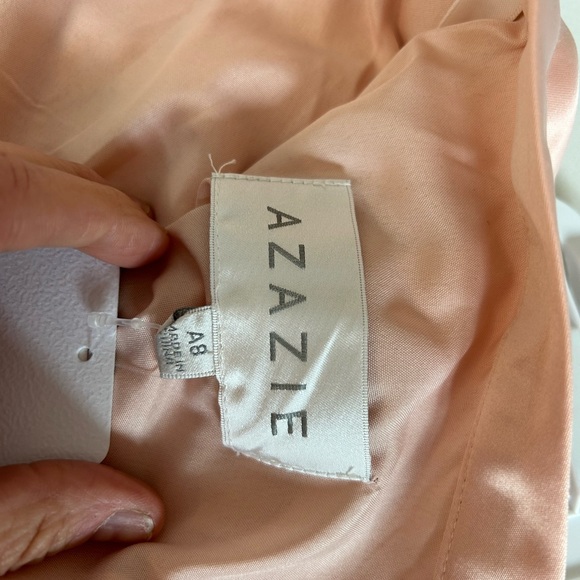 Azazie Full Length A-line Skirt formal bridal - Picture 7 of 10